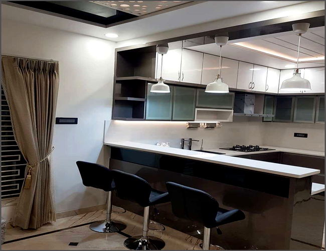 Aluminium profile work for home and office interiors in Hyderabad